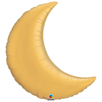 LARGE MOON METALLIC GOLD